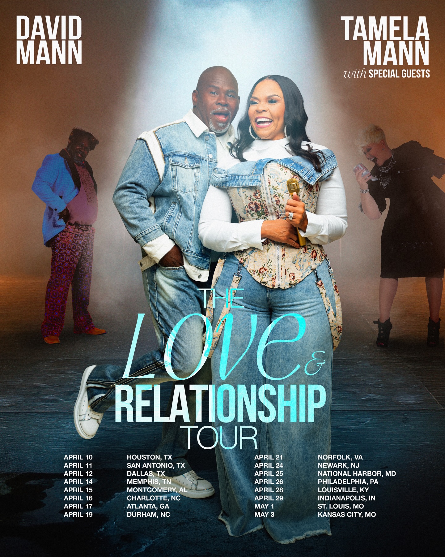 David Mann The Love Relationship Tour Poster 2026